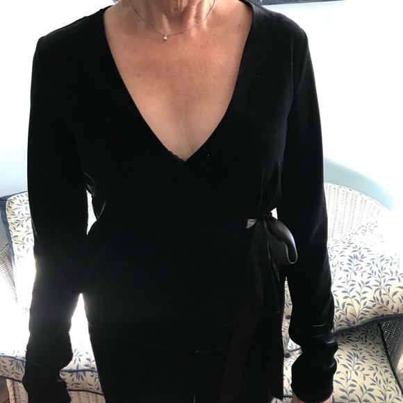 Velvet pantsuit set - Picture 2 of 4